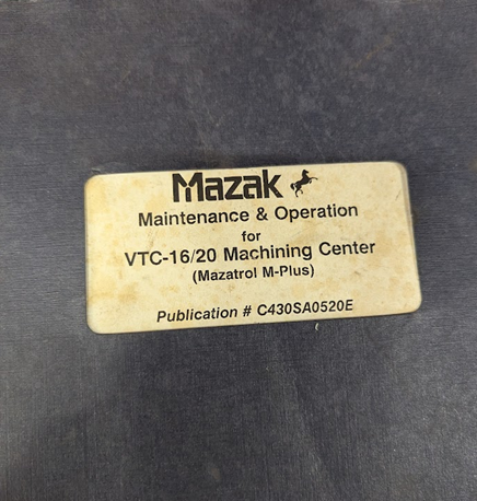 Mazak #VTC-160A, CNC vertical machining center, 22" X, 16" Y, 20" Z, 10000 RPM, 24 automatic tool changer - Image 4