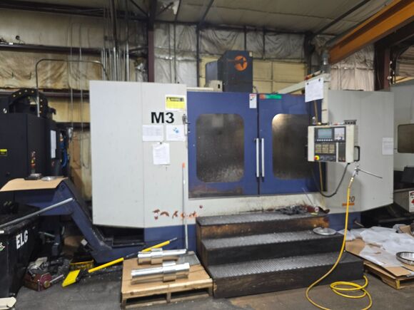 Takumi #V20, vertical machining center, 70.8" X, 35.4" Y, 29.5" Z, 4500 RPM, 16 automatic tool changer, CAT - Image 3