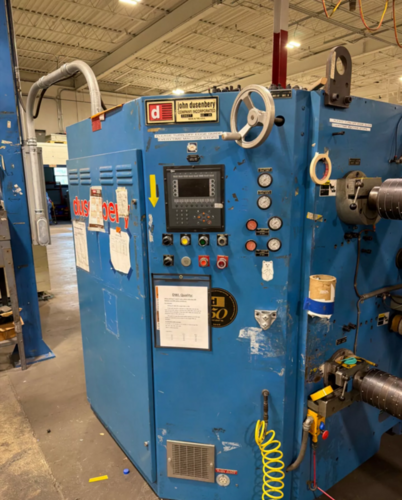 Dusenbery #835-24, 72" duplex slitter rewinder, 40" unwind diameter, 24" rewind diameter, 460 V., 3 Ph. - Image 8