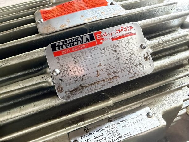 200 CFM, Dekker #VMX0303KA1-01, vacuum pump, 15 HP, 2003 - Image 3