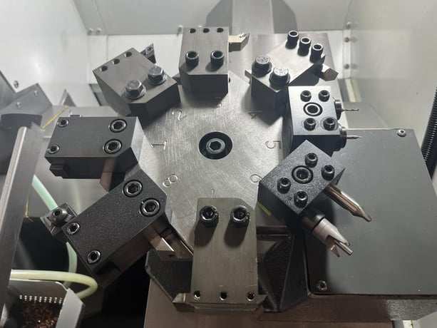 Haas #CL-1, CNC lathe, 11" swing, 6,000 RPM, 8-position turret, 5" C collet, 1" bar, 5 HP, 2021 - Image 5