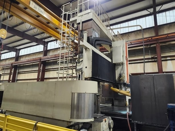 SNK #RB-7VM, CNC gantry machining center, 324" X Travel, 177.1" Y Travel, 23.6" Z, 4,500 RPM, 60 automatic - Image 2