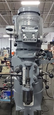 Bridgeport #Series-I, vertical mill, 9" x42" tbl., 2 HP, 32" X, 12" Y, 4200 RPM, R-8, Sino SDS6-2V digital - Image 6