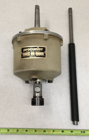 Procunier #3, tapping head, 1/2" capacity steel, 3/4" capacity aluminum, 1000 RPM, 2MT shank - Image 5