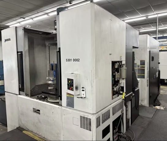 Okuma #MA-600HII, CNC horizontal machining center, OSP-P300MA, 110 automatic tool changer, 39.3" X, 35.4" Y - Image 1