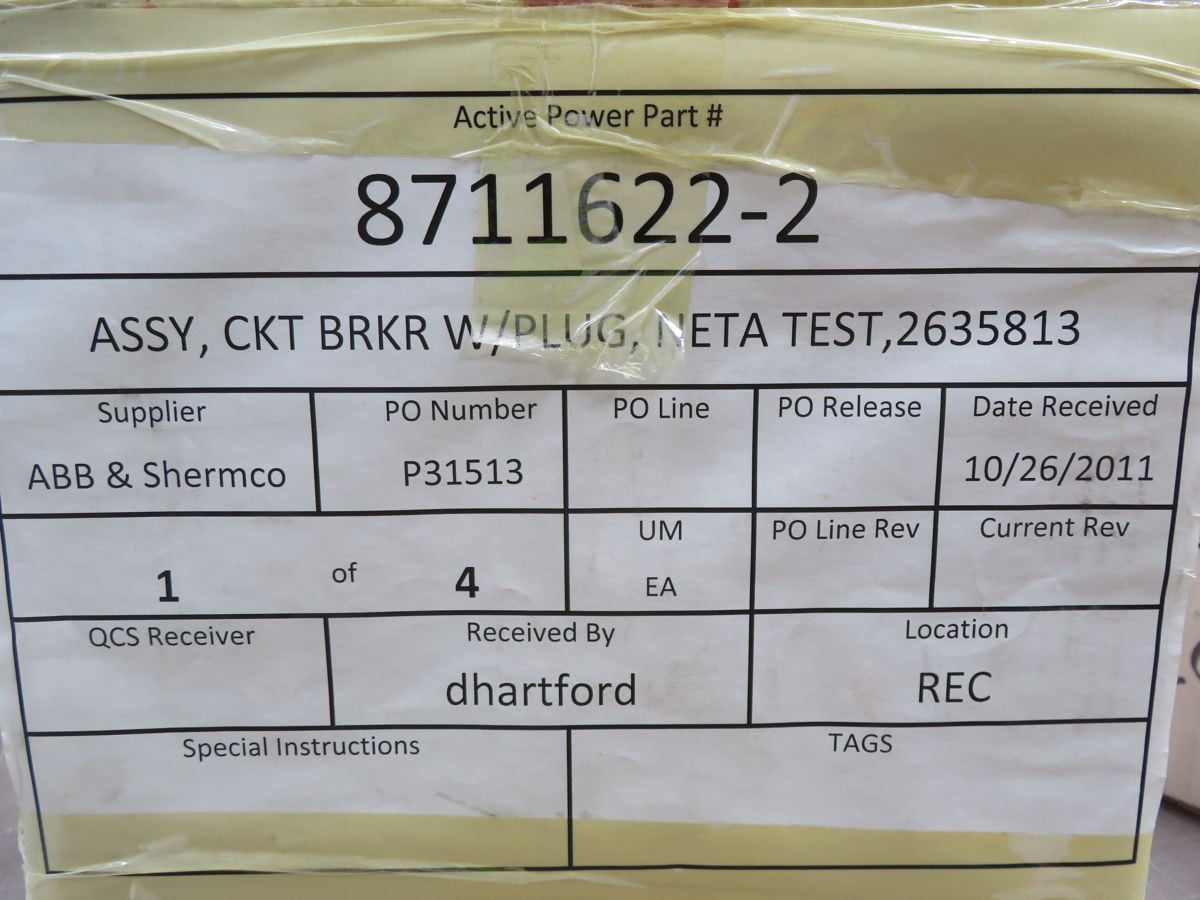 1000 Amps, ABB 1SDA064845R1, MCCB, 3-Pole, 600 Volts AC, 65 KA IC - Image 5