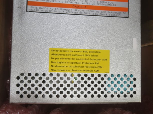 100 HP Schindler, DR-VAB088, Variable Frequency Drive, 380-480 Volts Input, 150 Amps Output - Image 2
