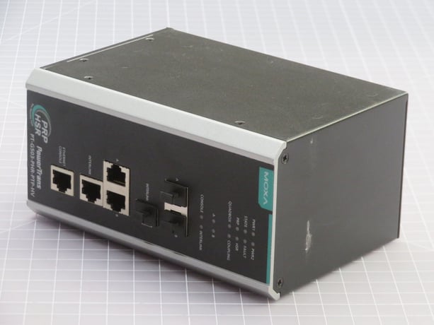 Moxa #PT-G503-PHR-PTP-HV, Industrial Switch, 3 GE, 110-220V AC Dual PWR - Image 2