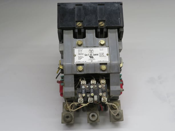 270 Amps, Westinghouse, 2050A15G16, starters, 200 HP, 600 Volts - Image 3