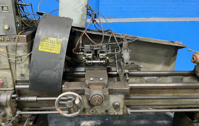 15" x 71" Cincinnati, Engine Lathe, 5 HP, 6.5" 3-Jaw Chuck, 1" Bore, 440 V. - Image 7