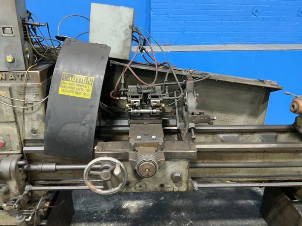 15" x 71" Cincinnati, Engine Lathe, 5 HP, 6.5" 3-Jaw Chuck, 1" Bore, 440 V. - Image 8