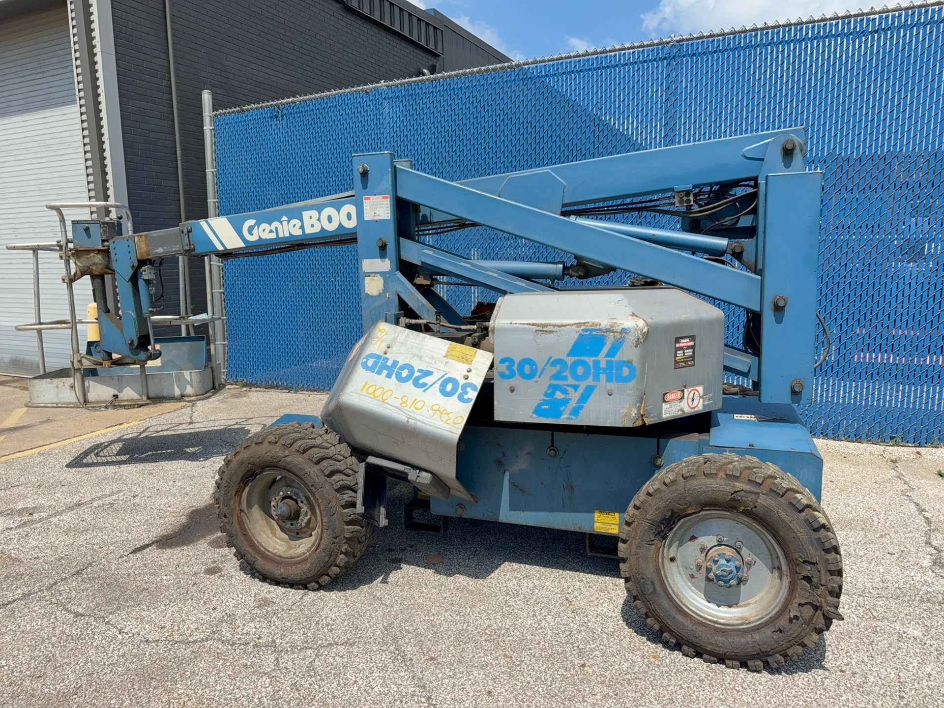 500 lb. Genie #Z-30/20HD, Boom Lift, 31' Lift Height, 62,519 hours, AS IS - Image 4