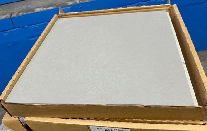 Flexco #SE-023, Rubber Floor Tiles, 18" x 18" x 1/8", LOT of 34 Boxes, Unused - Image 3