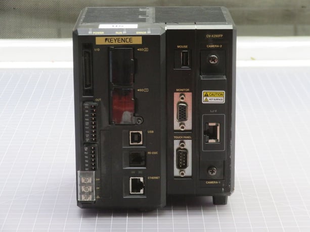 Keyence #CV-X290FP, Machine Vision Controller, 32 Inputs, 32 Outputs, 24 VDC - Image 2