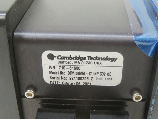 Cambridge Scale Co Technology #710-81630, Galvanometer Scanner Head, MCA57113-ES17786 (2 available) - Image 8