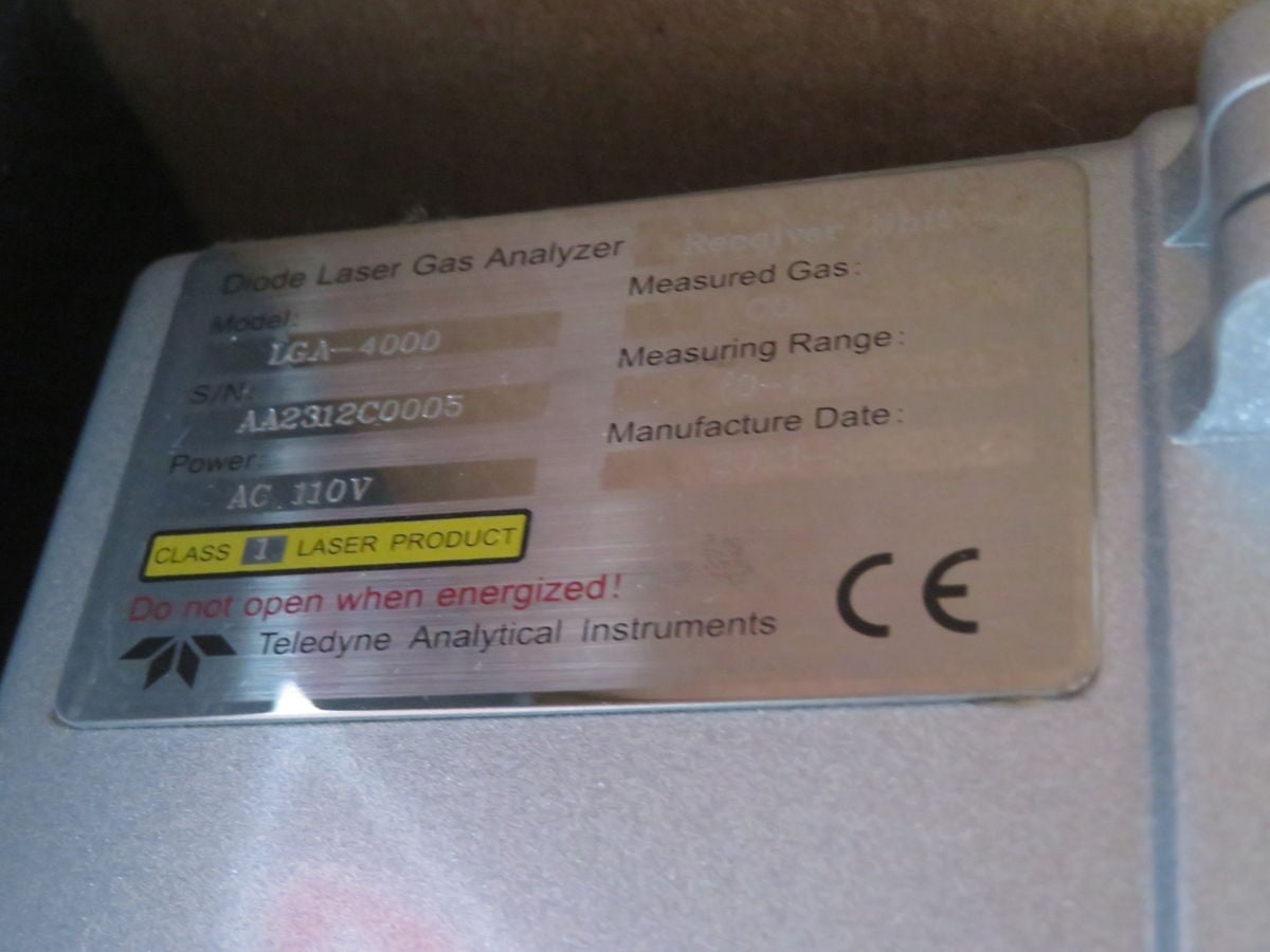 Teledyne #4000/4030B, TDLAS Gas Analyzer, THC/CO2 Analyte, Heated Sample Path (2 available) - Image 5