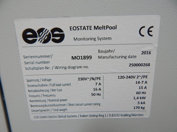 Eostate #MO1899, Additive Manufacturing Inspection System, 120 VAC - Image 8