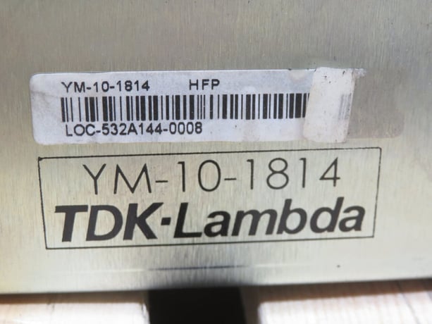 TDK #YM-10-1814, Power Supply Cage Assembly, 3-Slot, 1U Rack, 19" Wide, ROHS (2 available) - Image 7