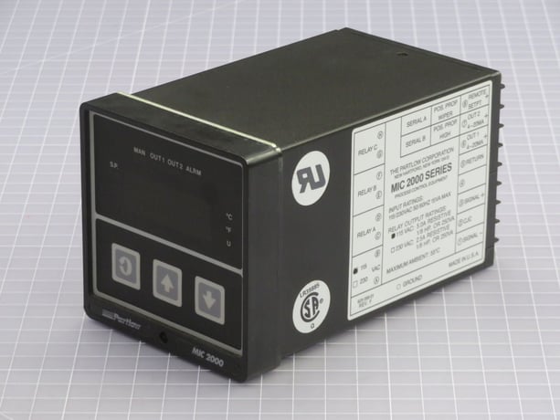 Partlow #2111001, Temperature Controller, 250 VA, 5A @ 115 VAC, 2.5A @ 230 VAC - Image 1