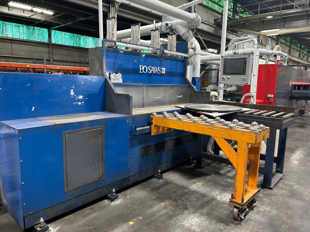 Bardons & Oliver #1206, Plate Saw, 12" Cut Height, 72" Cut Width, 144" Cut Length, 2020 - Image 2