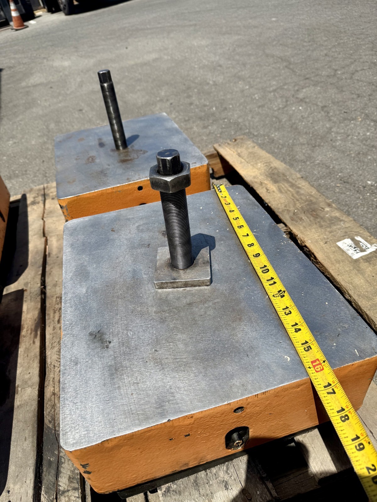 6" x 13-1/4" x 16-1/4" Micro / Isolator, Vibro isolation pads, 1-1/4" Studs - Image 7