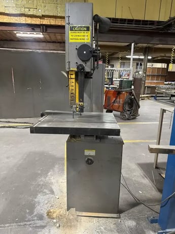 20" x 12" Marvel, Spartan #S20V, vertical contour band saw with blade welder & rip fence attachment, 3 HP - Image 5