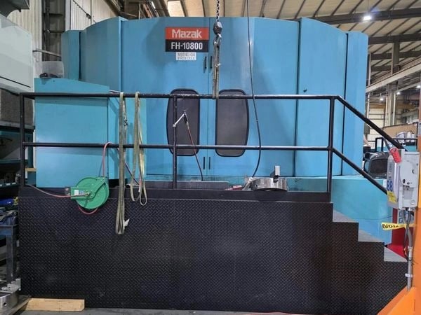 Mazak #FH-10800, CNC horizontal machining center, 4-Axis, Mazatrol Fusion 640T, 66.9" X, 55.1" Y, 55.1" Z - Image 1