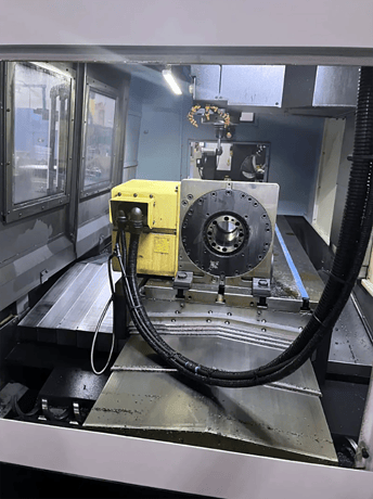 Daewoo Doosan #DNM-6700, CNC vertical machining center, 51.2" X, 26.4" Y, 24.6" Z, 59.1" x26.4" tbl., Fanuc I - Image 9