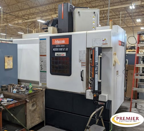 Mazak #Nexus-510C-II, 5-Axis CNC vertical machining center, Mazatrol Matrix Nexus 5X Control, 41.3" X, 20" Y - Image 1