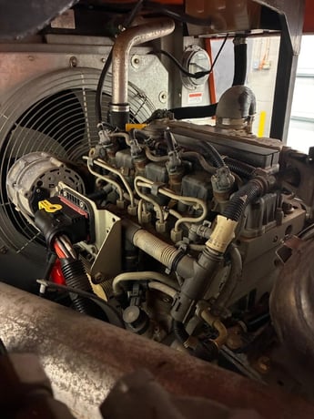 210 cfm, 100/150 psig, Sullivan Palatek #D210PHDZ, Diesel Portable Air Compressor, 676 hours - Image 4