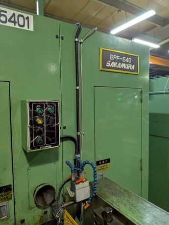 29/32" x 6.89" Sakamura #BPF-540, 5-Die Progressive Header, 5.118" max. DKO stroke, 1.181" PKO stroke, 150 - Image 1