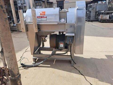 Brown #4000, Screw Pulper/Finisher, Stainless Steel, 0.33" screen opening, 2.5" inlet/outlet, 15 HP, 1775 - Image 2