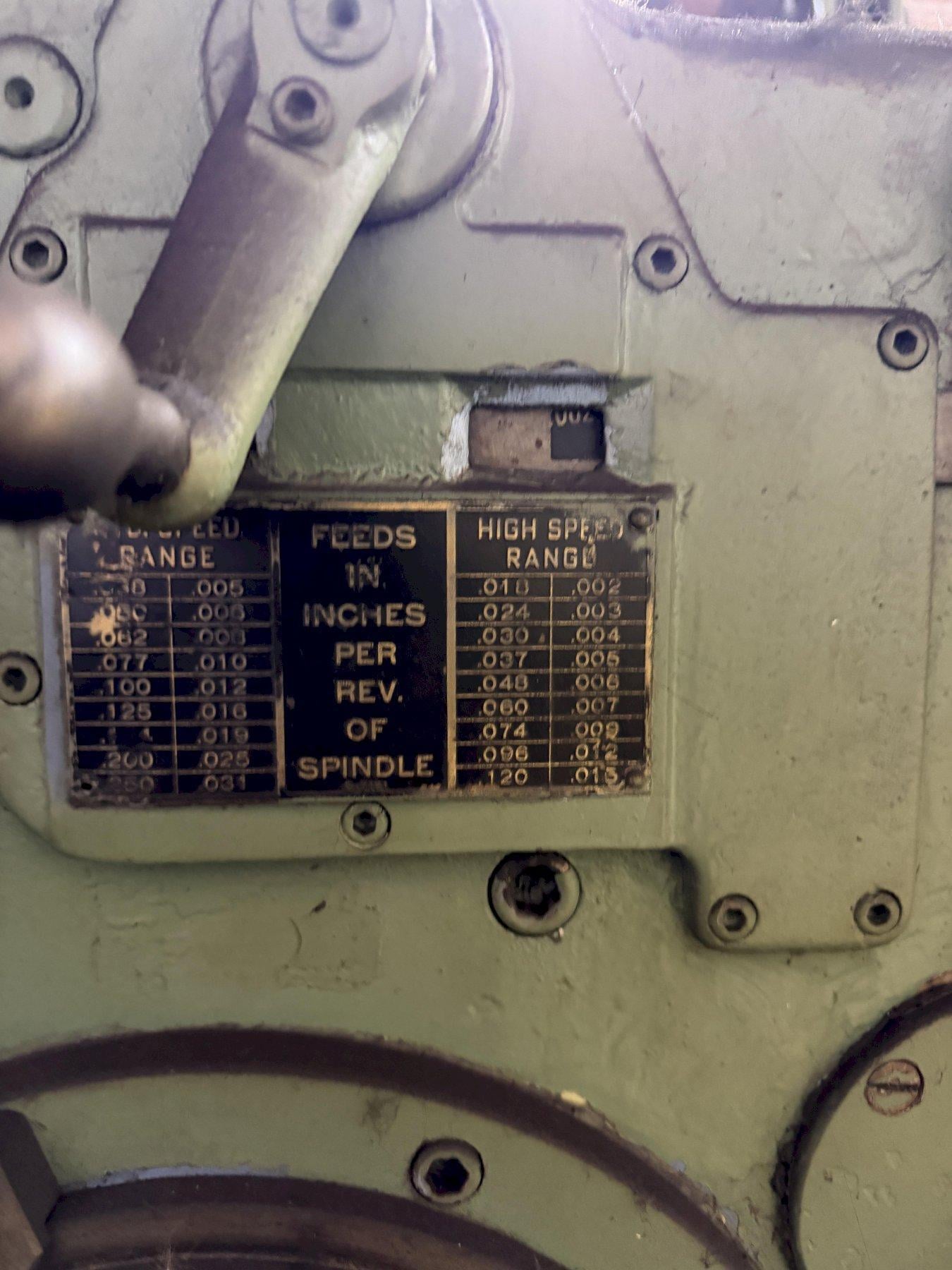 5" Giddings & Lewis #350-T, table type horizontal boring mill - Image 7