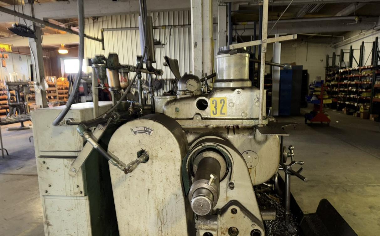 No. 4 Warner & Swasey, 6-post turret lathe, 10" chuck, 2-7/16" bore, tooling - Image 9