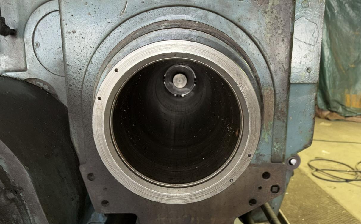 No. 4A Warner & Swasey, cross sliding turret lathe, M-3500, 24" chuck, 9.5" hole - Image 7