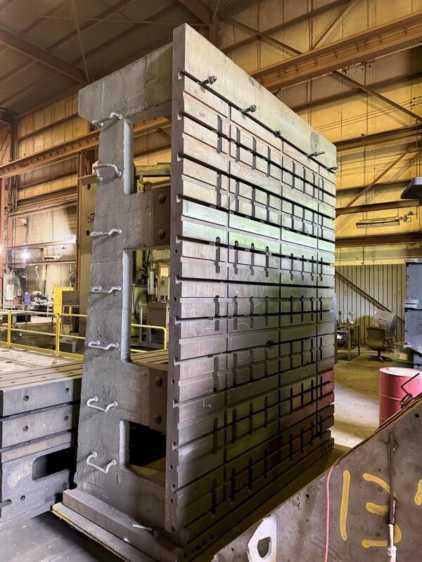 90" x 120" x 43" T-slotted angle plate - Image 1