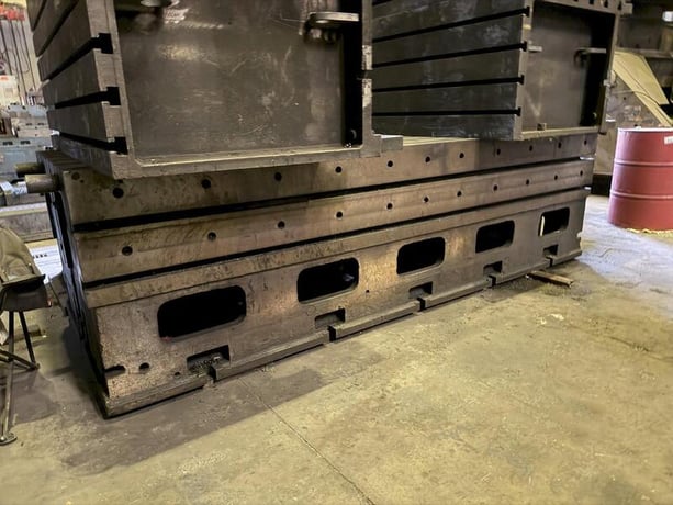 24" x 128" x 36" T-slotted box type heavy duty riser set (3 available) - Image 1