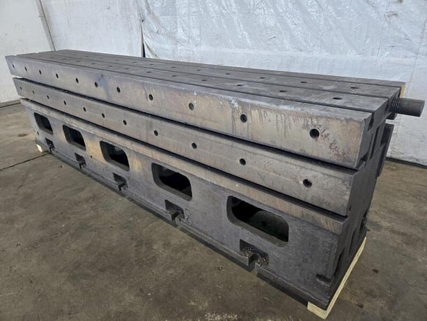 24" x 128" x 36" T-slotted box type heavy duty riser set (3 available) - Image 9