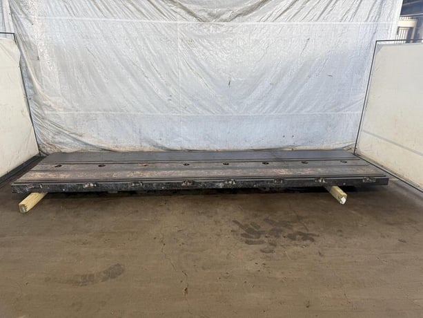 63" x 240" x 6" T-slotted floor plate - Image 2