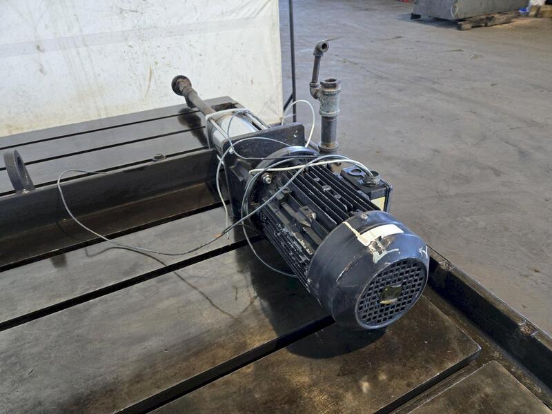 84" x 84" Giddings & Lewis, air lift rotary table - Image 5
