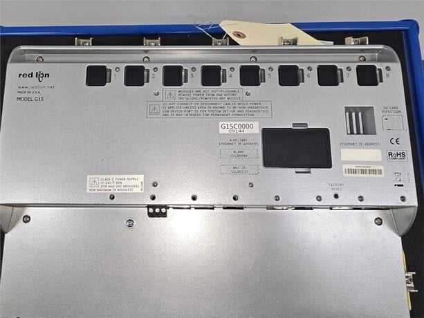Red Lion #G15C0000, HMI operator panel, 15" touchscreen color, G3 Graphite, 24 VDC, NEMA 4X/IP66 - Image 4