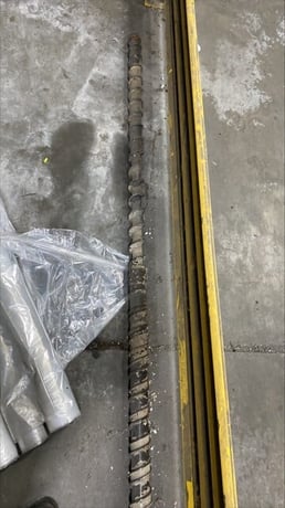 Pure Loop #EVO-302-E, plastic reclaim extrusion line w/ shredder, 3-1/8" extruder, 268 HP, Erema filter, 2018 - Image 9