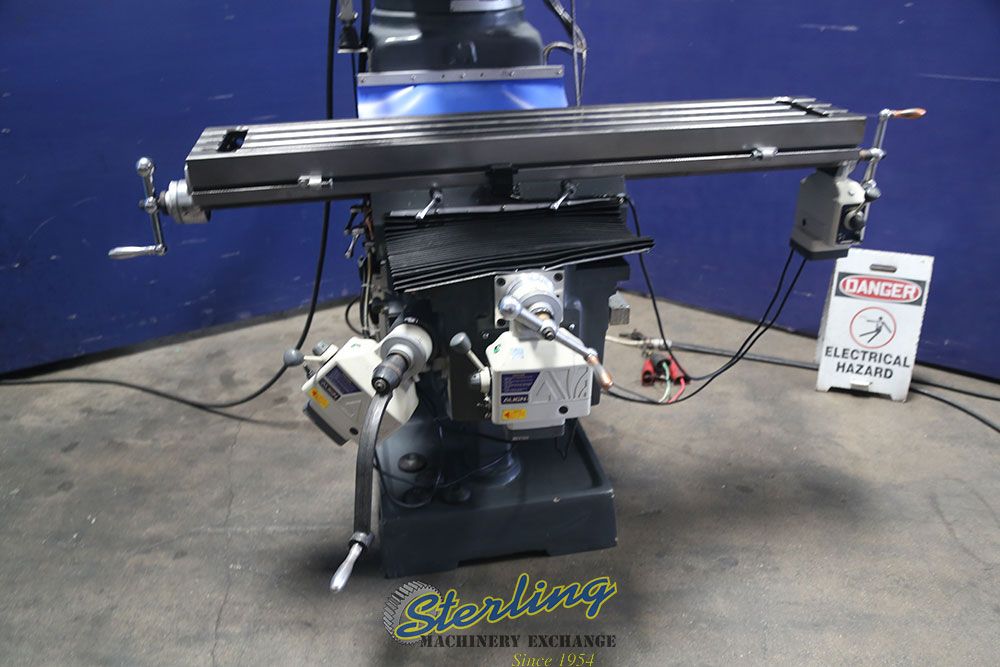 Atrump #AONE-3VHG, vertical mill, 10" x54" tbl., 36.37" X, 15.75" Y, 16" Z, 70-4200 RPM, X-Axis rapid power - Image 4