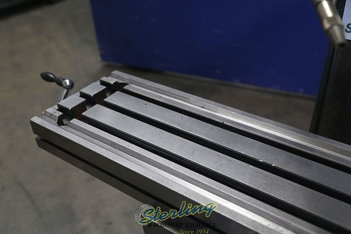 Lagun #FTV-2S, vertical mill, 10" x50" tbl., 30" X, 16" Y, 16" Z, 55-4250 RPM, R-8, power draw bar, variable - Image 10