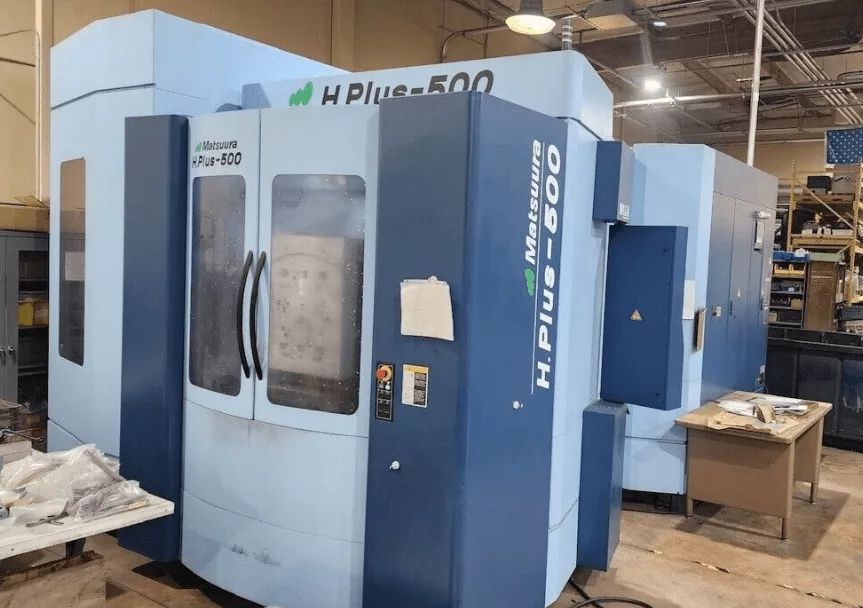 Matsuura #H.Plus-500-PC2, Horizontal CNC Machining Center, 31.4" X/Y/Z, 19.68" pallet, 40 HP, 15000 RPM, 245 - Image 2