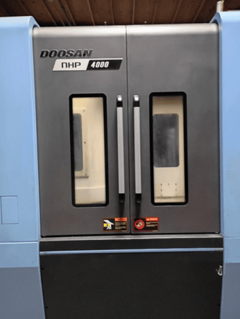 Daewoo Doosan #NHP-4000, Horizontal CNC Machining Center, 22" X, 25.2" Y, 26" Z, 15.75" x 15.75" pallet, 40.2 - Image 3