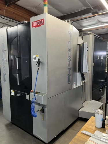 Toyoda #FH-400J, Horizontal CNC Machining Center, 23.6" X, 22" Y, 24.8" Z, 15.75" x 15.75" pallet, 30 HP - Image 4