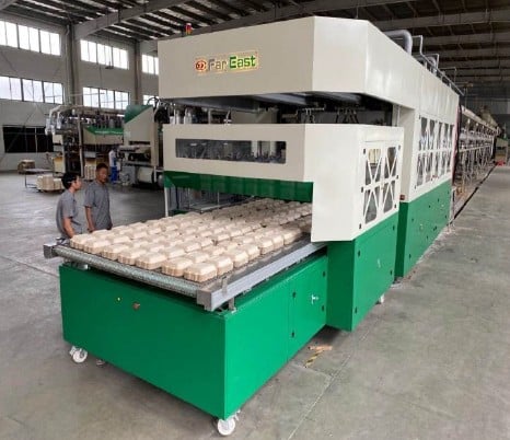 GeoTegrity #LD-12-1850, Pulp Molded Products Thermoformer, 1500 kg/day, 72.8" x 72.8" platen, 2021 - Image 1