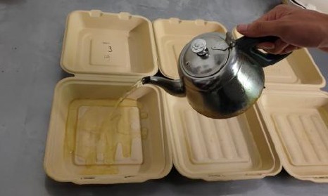 GeoTegrity #LD-12-1850, Pulp Molded Products Thermoformer, 1500 kg/day, 72.8" x 72.8" platen, 2021 - Image 6