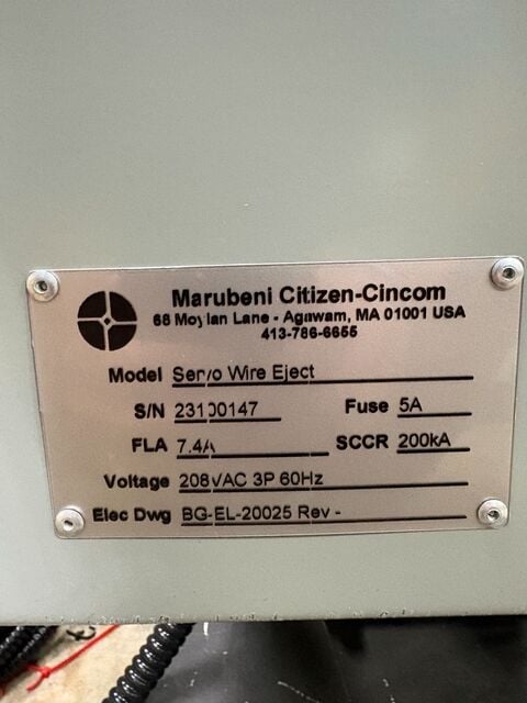 Citizen, Servo Driven Part Ejection System, 2022 - Image 10